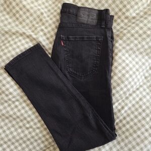 Levi's Men's 512 Slim Taper Black Jeans